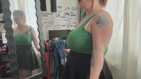 Futaburp Selfsuck - Futa Goddess Roxanne Miller makes you cum with stroking futa cock, futanari fantasy, self suck, cum in mouth, burping, burps, roll eyes, curvy body, striptease, jerk off, masturbation, self cock suck and futa cock cum 4K