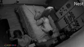 Amateur Couple Caught Fucking on Nest Cam