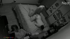Amateur Couple Caught Fucking on Nest Cam