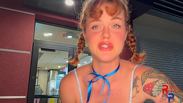 Wendys Girl Serves up some frosties w/ Sidney Summers