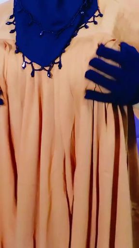 Stunning moment from &quot;Indian Desi beautiful hijabi Muslim couple thirsty for sex&quot;