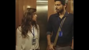 Hot Bollywood Sex Scene And Kissing On Lift