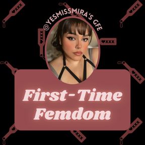 GFE: First-Time Femdom (Audio Only)