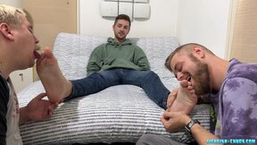 Straight Guy Found Himself Bounded For A Ticklish Adventure