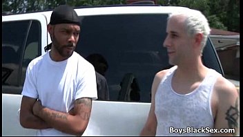 BlacksOnBoys - Black gay boys fuck teen white sexy dudes 07