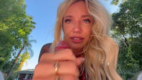 my pov with tattoed blonde babe kitt jones