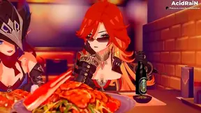 Demi-Eve Dominates the Void in Sultry 3D Hentai Action – Subverse Heat