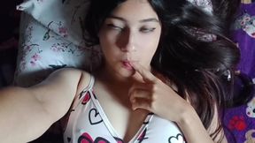 Latina Teen Showing Herself