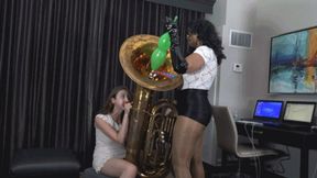 Sahrye Helps Ava Overcome a Case of the Dreaded Tuba Worms (MP4 - 1080p)