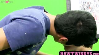 RawTwinkys.com - Corey Jakobs gets raw and frisky with Latino twink Jack in bed