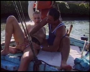 Amateur German Babe Got to Suck Cock and Makes Him Cum on Boat