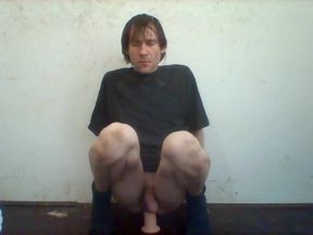 Getting a 8 inch Dildo in Anal Play