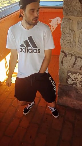 Playing with Him in Shorts