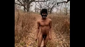 Married Twink Naked Walk in the Woods