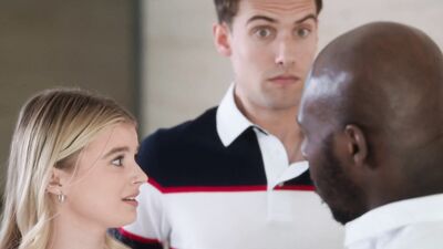 BLACKED BBC Crazy College Grad Sky Wonderland Gets Spanked & Dominated By New Boss