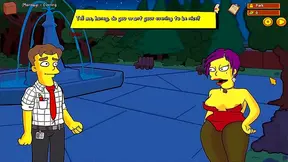Homers Forbidden Night with Marge Lisa at Burns Manor – Busty Hentai Heat