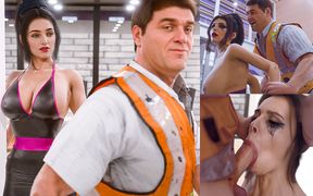 Hot Desperate Housewife Fucked and Dominated by a Dirty Construction Worker