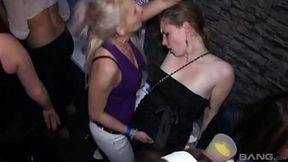 Evita Argan devours cock&#x1F32D;, gets pounded, and takes wild ride on the club floor