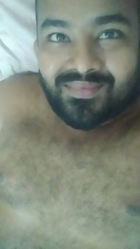Watch how ro indian phimosis cock boy release cumm on belly   Clip 1