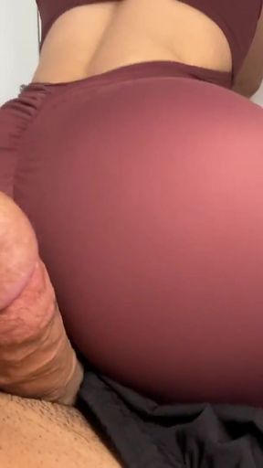 Glute Flexing - Dry Humping - Roommate   Clip 1