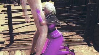 dark elf and human dick