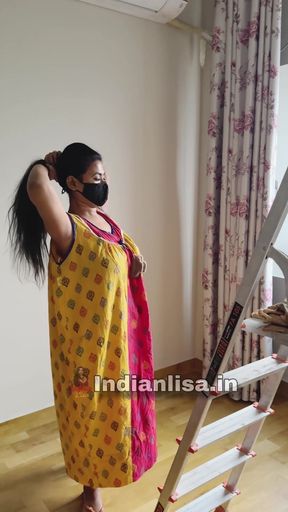 Horny Step Mom Couldn't Resist Herself After Watching Stepson's Dick