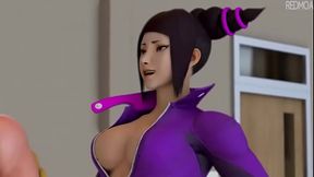 Han Juri Digging Cammy White'_s guts out