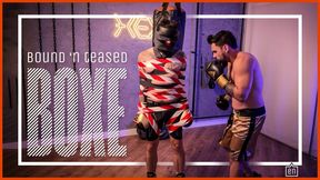 Hex ties his sparring dummy Tonny at the punching bag (1080p ENG-sub) Bondage Male - Gay Boxe - Gay Belly Punching - Gay Gut Punch - Gay Bondage