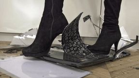 Finishing the destruction of your laptop