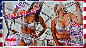 POV - Dual MILFs!