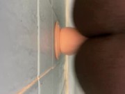 Backing it up on my 10” anal