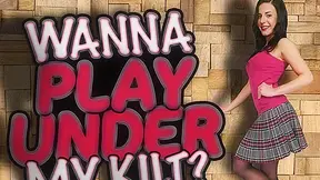 Lola Ver in Wanna Play Under My Kilt? - StockingsVR