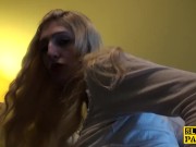 British slut Jessica dominated with roughsex