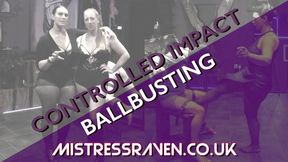 [1119] Controlled Impact | Ballbusting