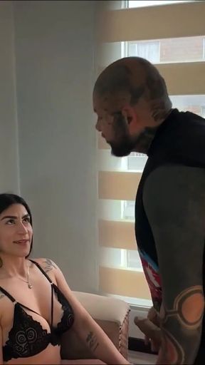 Emotional moment from "My Sister-in-Law's Pussy Is Tighter Than My Girlfriend's, We Almost Get Caught"