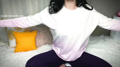 Big tits milf edging challenge joi goddess makes her cum