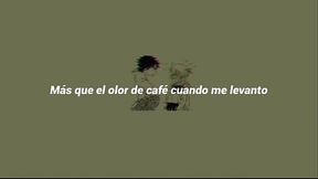 es que me encantas tanto, si me miras mientras canto // letra