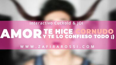 INTERACTIVE STORY "LOVE, I MADE YOU A CUCKOLD AND I'LL TELL YOU EVERYTHING" CUCKOLD STORY | ASMR VOICE LATINA