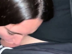 Russian Brunette Takes 25cm Dick in POV Blowjob Compilation