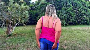 MILF Blowjob in the Woods