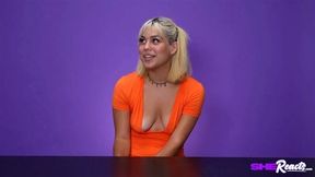 Lilith Likes Em BIG Cumming Cocks Reaction
