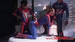 New Lula Spider Girl Banged By Superheroes (26-01-2026) Hardcore Threesome Roleplay Latina Iluvy Vidnest.io