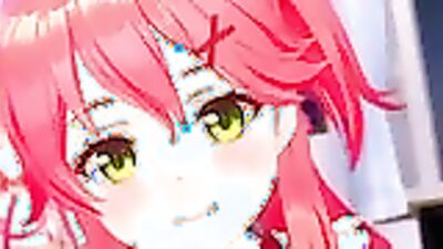 Watch as this hentai babe gets her huge tits smashed while she's alone in her room
