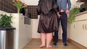 Lustful Mother-in-law Takes Care of Her Son-in-law's Dick