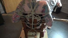 Hard Bondage Lesson for sexy tatooed Miezantrophie - Part 1 mp4