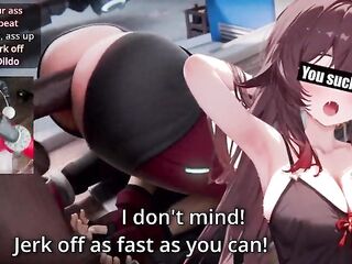 Hu Tao messes with your mind and bangs u in the booty/ SADOMASOCHISM JOI