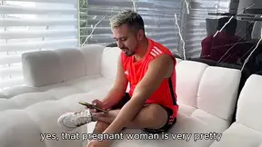 Online Date Ends in a Threesome with Two Pregnant Women, Their Pussies Were Very Wet and Tight