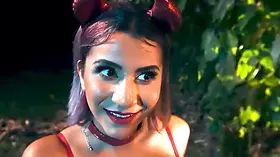 Bangbros - Kara Lee’s little crimson riding hood costume leads to a kinky rendezvous with a hooded stranger