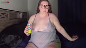 Burping Asmr BBW 13 Min of Burps, Fizzing Sips and Boob Bounces