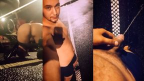 Humiliated Fag in the Parking Lot